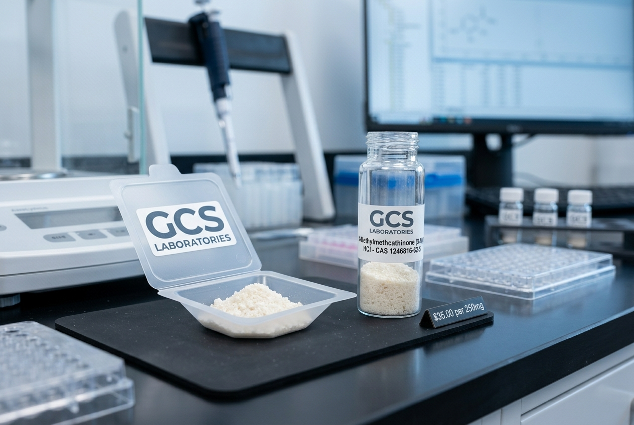 3-MMC research chemical powder for sale in the US — GCS Laboratories