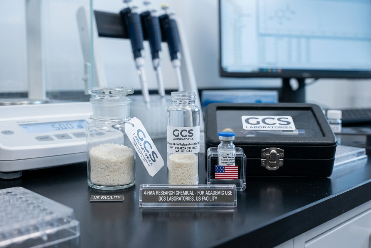 4-FMA research chemical powder for sale in the US — GCS Laboratories
